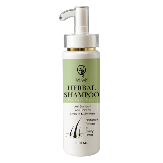 Why Herbal Shampoos Are Essential for Hair Fall Control | Emaan Herbal Shampoo