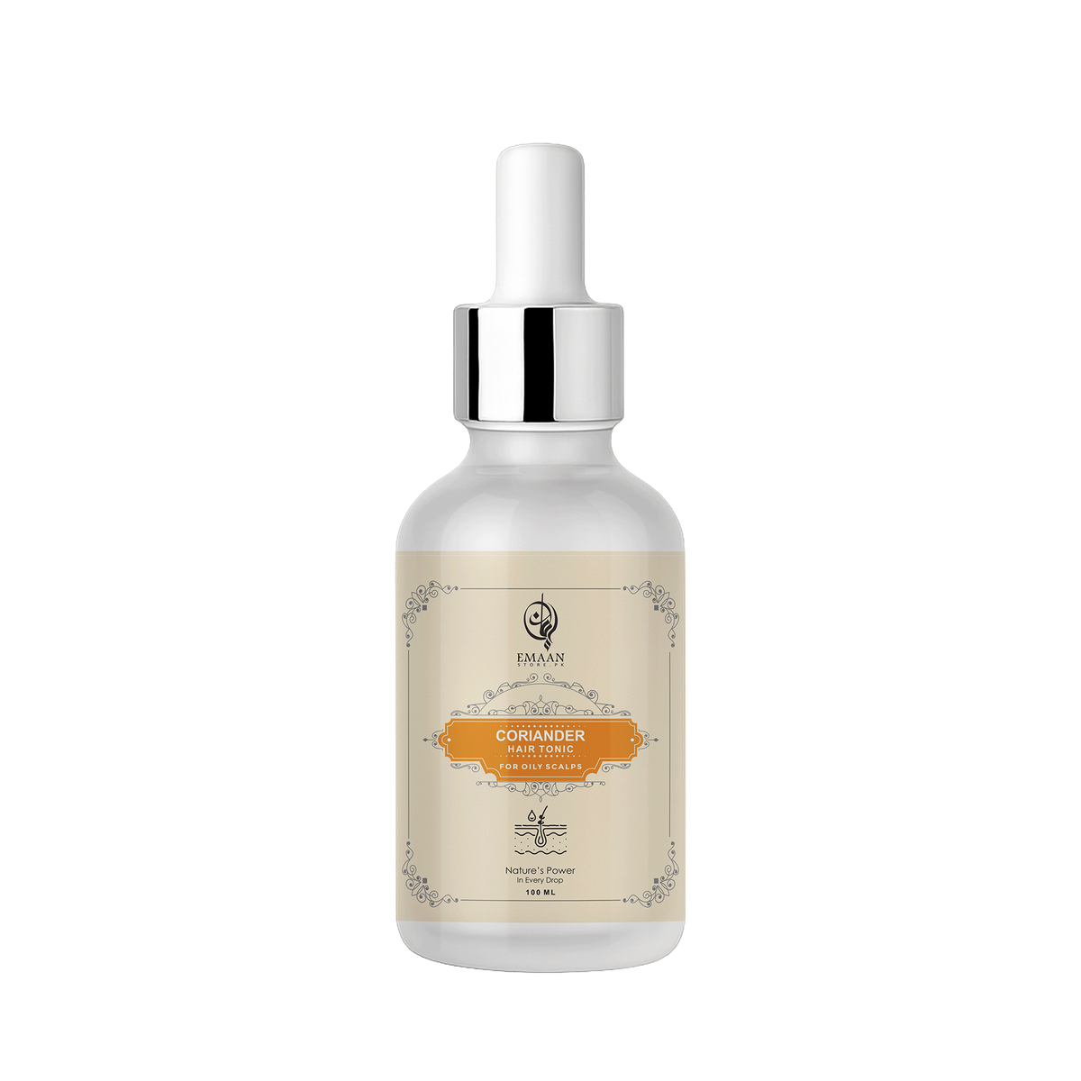 Emaan Coriander Hair Tonic – Herbal Hair Strengthening & Scalp Care – 100ml